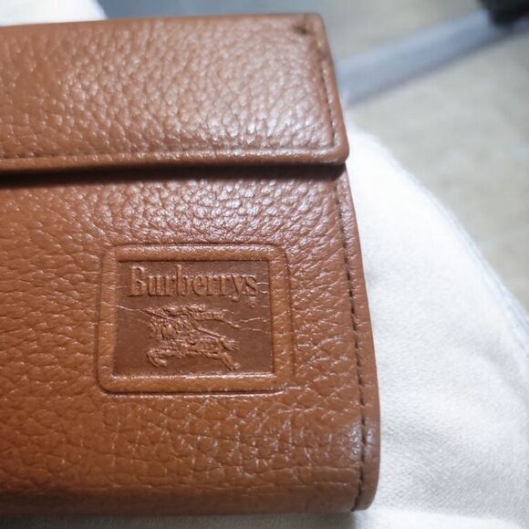 Burberrys VTG Leather Kisslock Wallet - Picture 2 of 11